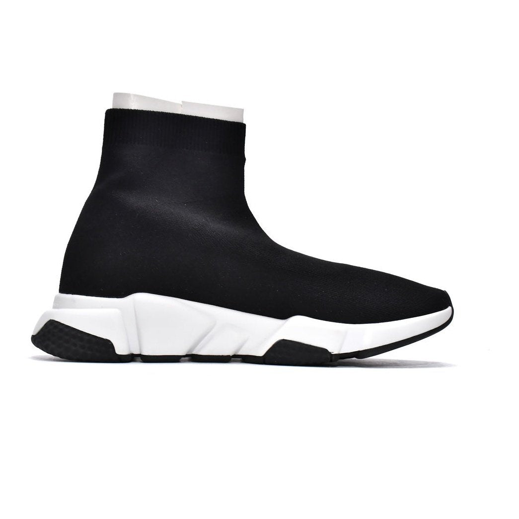 BALENCIAGA SPEED GRAFFITI TRAINERS x BLACK WHITE - Prime Reps