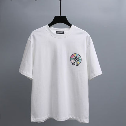 Chrome Hearts Classic Crewneck T-Shirt in White Multicolor