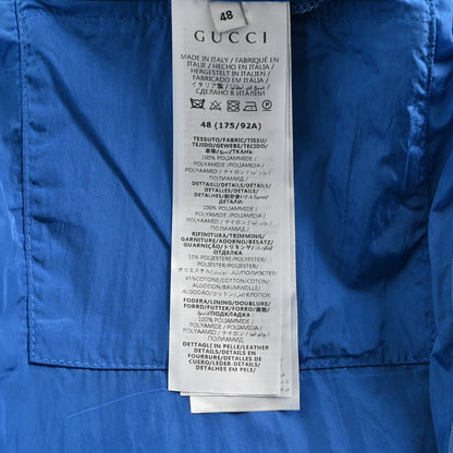 Gucci Blue Hooded Jacket