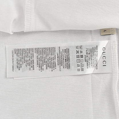 Gucci GG Blue Stripe White T-Shirt