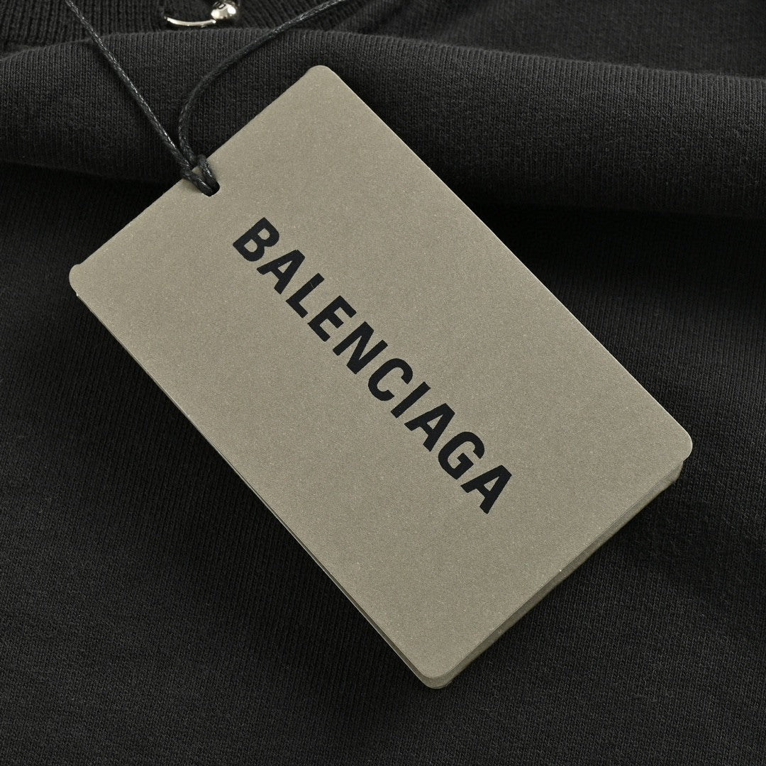 Ba*len*cia*ga embellished collar sweatshirt