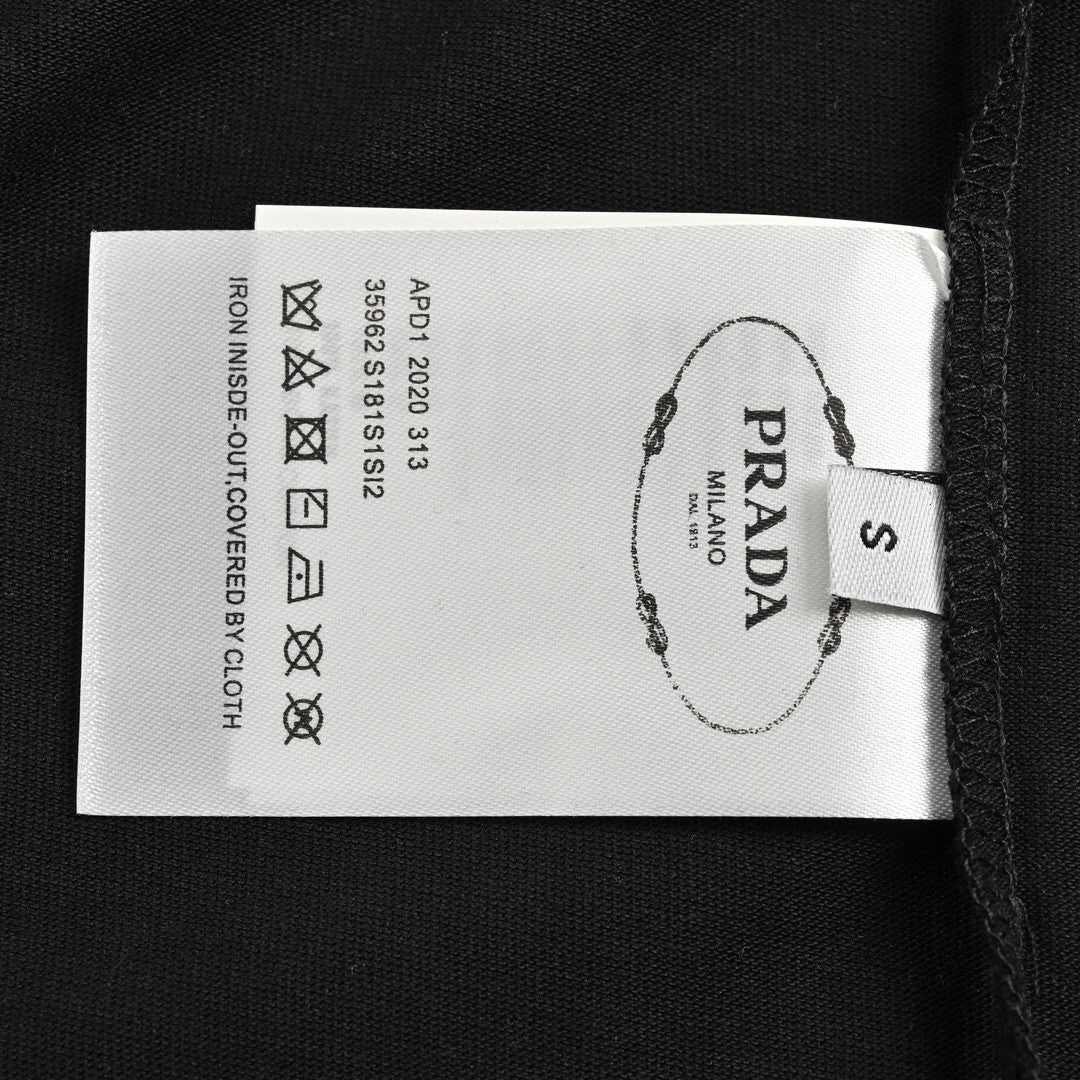 Prada Logo T-Shirt (Black)