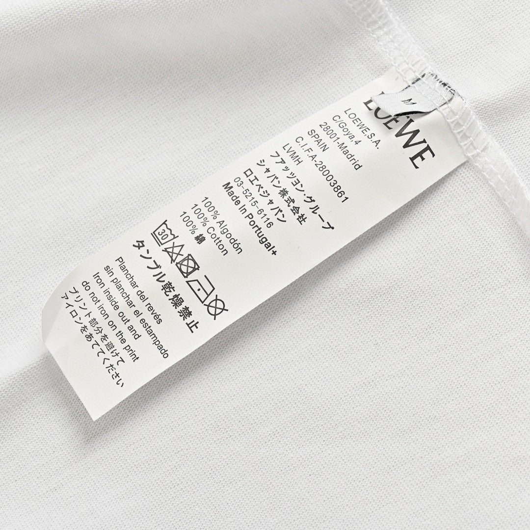 Loewe Pocket Logo T-Shirt in White