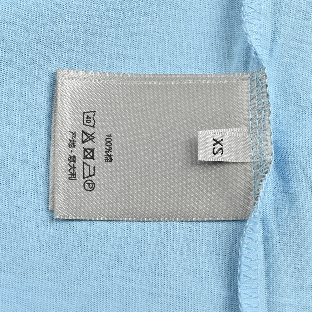 Dior Christian Dior Couture Light Blue T-Shirt