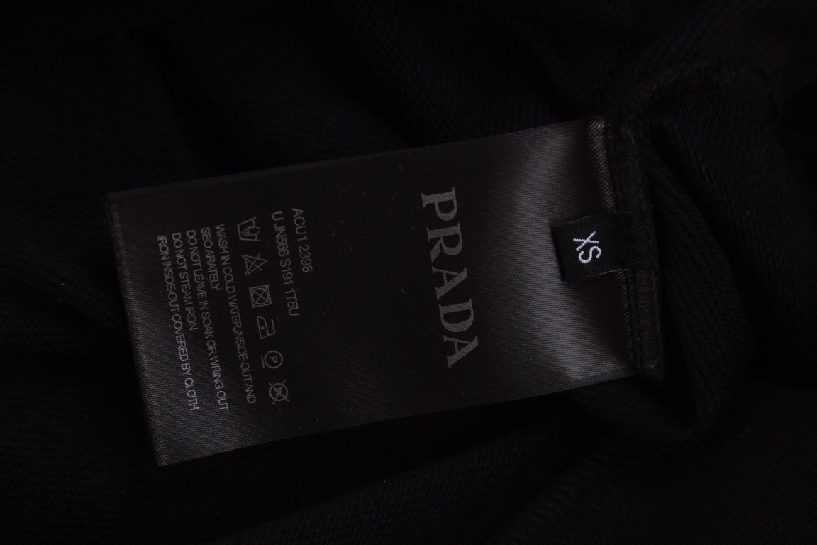 Pra*a milano black hoodie