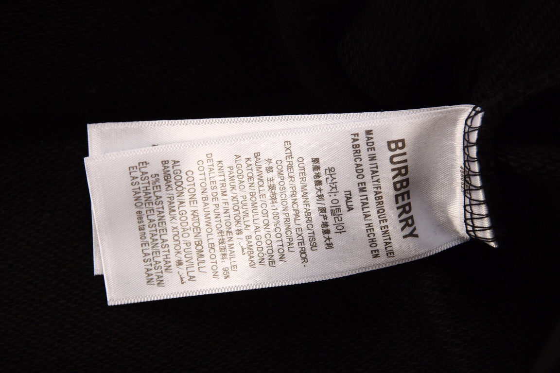 Burberry Black Sweatshirt with Logo