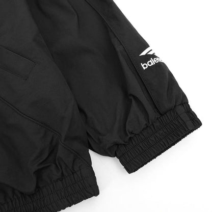 Balenciaga Black Zip-Up Track Jacket