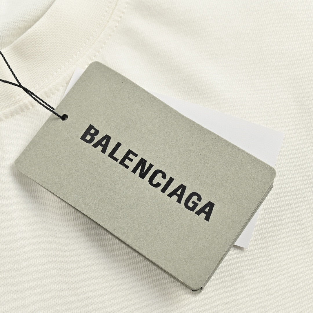 Ba*len*cia*ga t-shirt - back logo