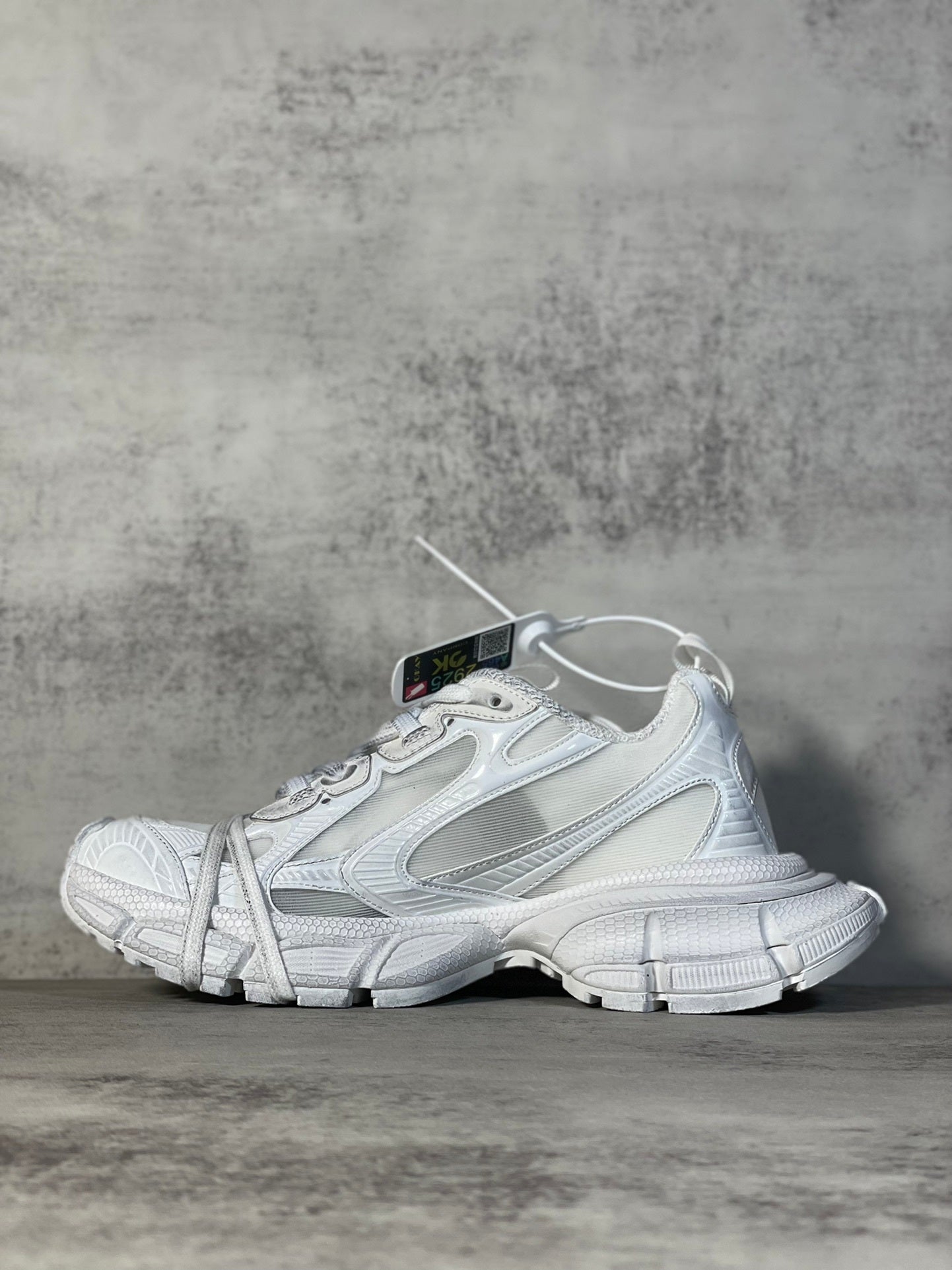 Balenciaga 3XL Sneaker in White: Hyper-Scale Purity