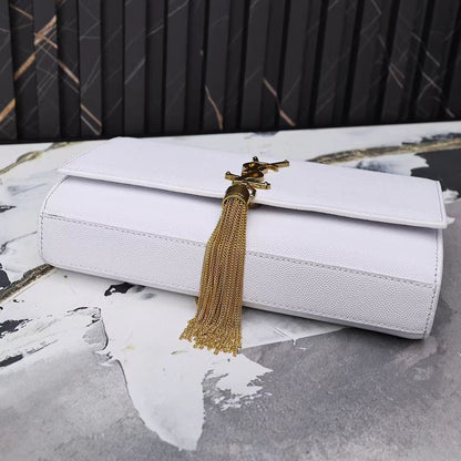 Saint Laurent White Bag