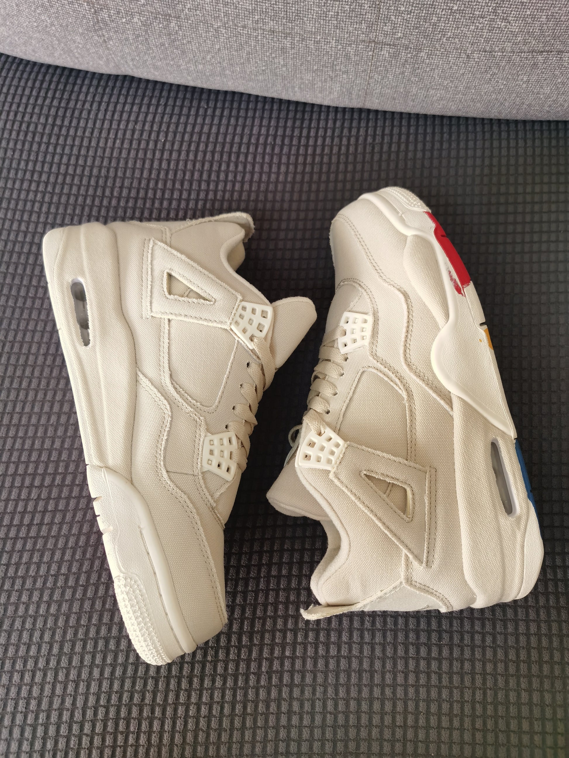 Air Jordan 4 Retro "Sail Canvas"