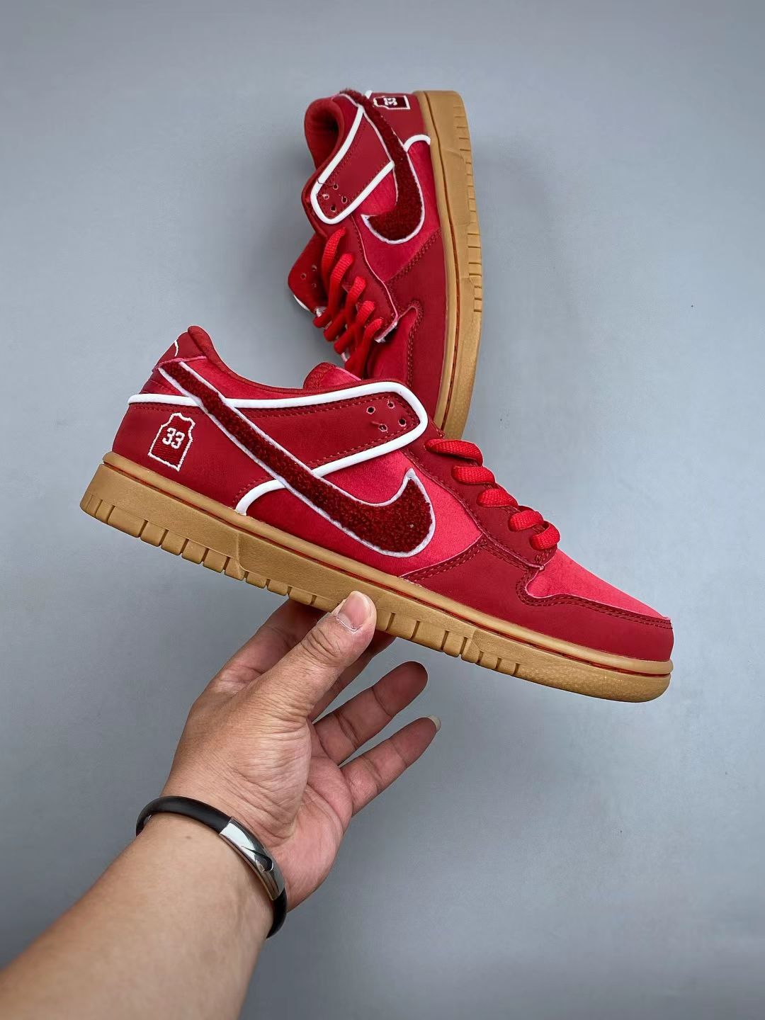 Nike Dunk Low “University Red” – Iconic Color-Block Legacy