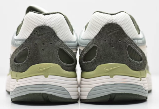 Nike in White/Green: Botanical Freshness