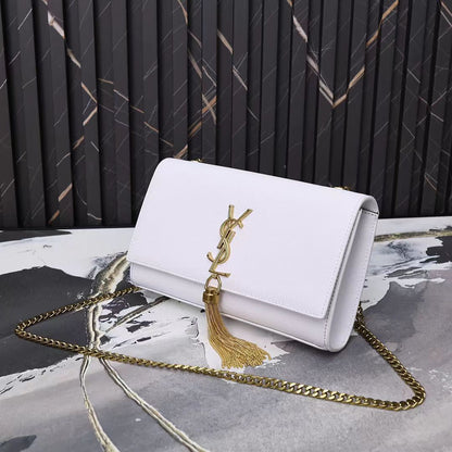 Saint Laurent White Bag