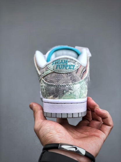 Nike Dunk Low “Ao Bing” Dragon Scale &amp; Pony Hair – Mythical Craftsmanship