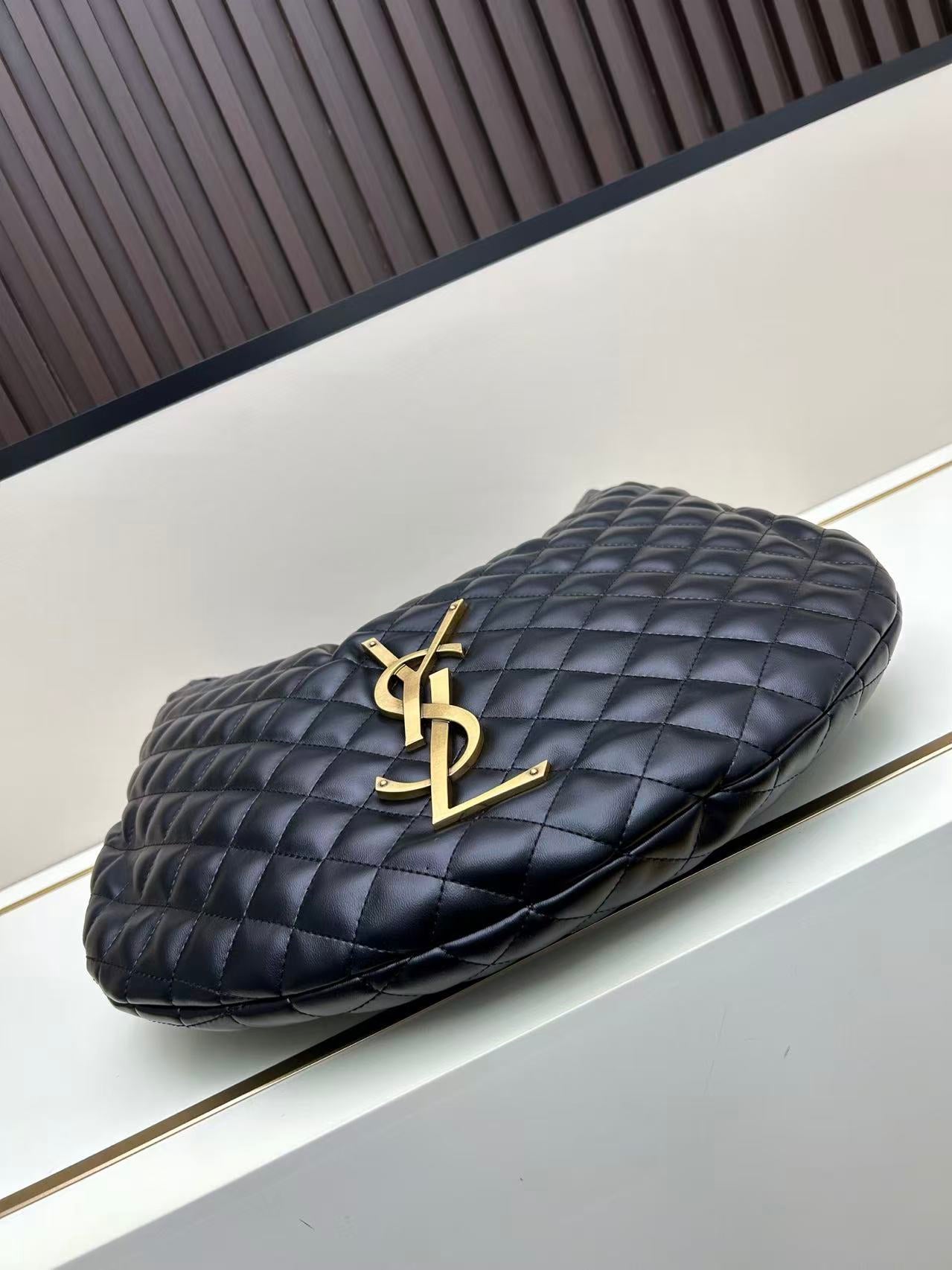 Saint Laurent Black Nappa Lambskin Bag