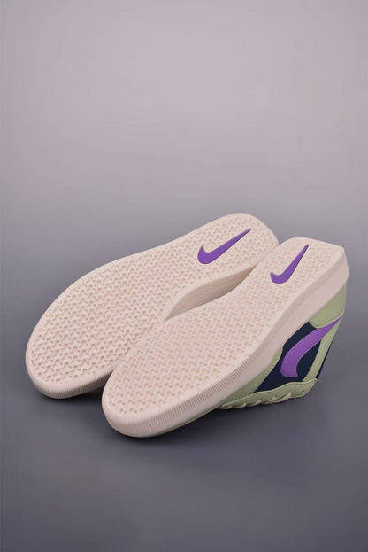 Nike SB Force 58 “Green/Purple” – Bold Contrast for Skate &amp; Street