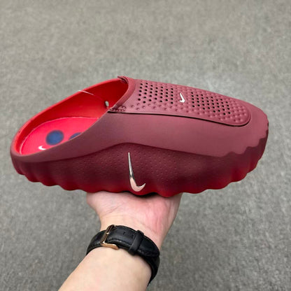Fragment Design x Nike Slides “Deep Crimson” – Signature Luxury Comfort