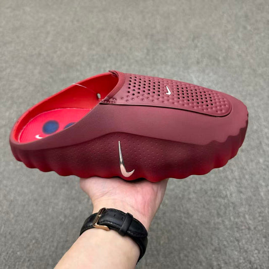Fragment Design x Nike Slides “Deep Crimson” – Signature Luxury Comfort