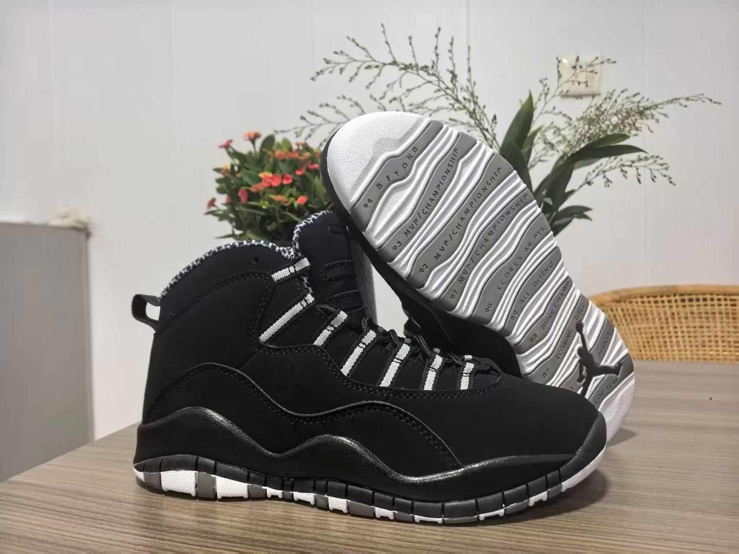 Air Jordan X Retro "Triple Black"