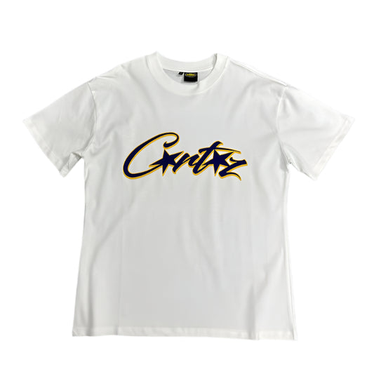 CORTEIZ ALLSTARZ TEE WHITE BLACK YELLOW - Prime Reps
