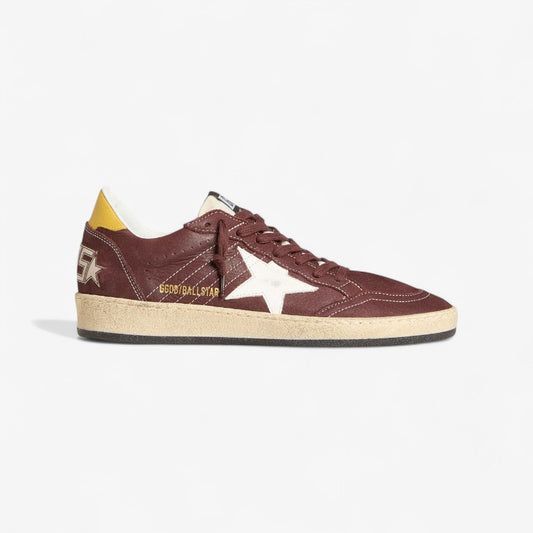 Golden Goose Ball Star Sneaker – Bordeaux Leather