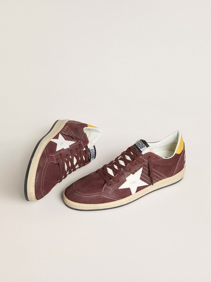 Golden Goose Ball Star Sneaker – Bordeaux Leather
