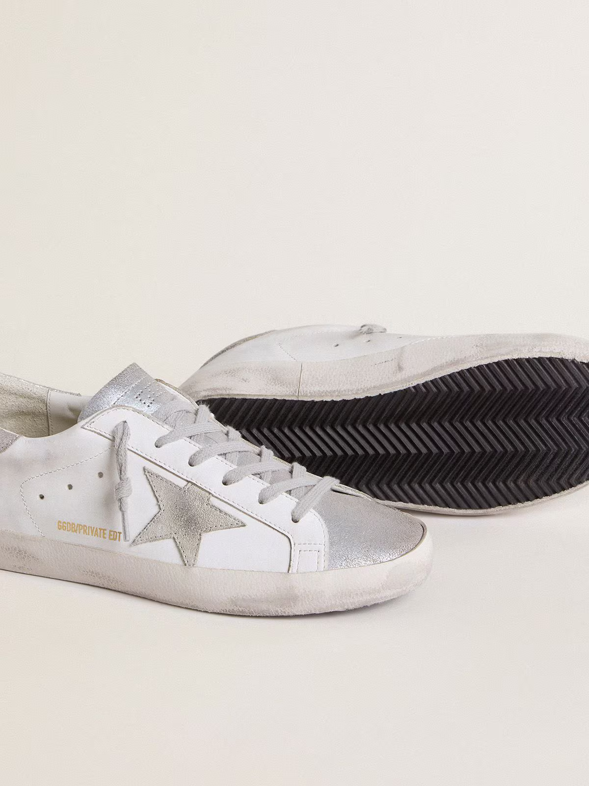 Golden Goose Super-Star Private Edition – White & Silver