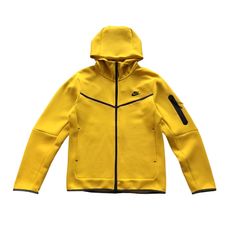 NIKE TECH FLEECE HOODIE x YELLOW - Prime Reps