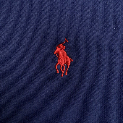 POLO RALPH LAUREN ZIP UP HOODIE NAVY - Prime Reps