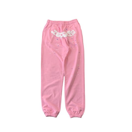 SP5DER OG WEB SWEATPANTS PINK - Prime Reps