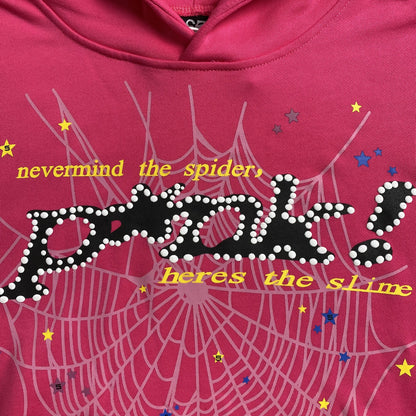 Sp5der PINK Hoodie Pink - Prime Reps