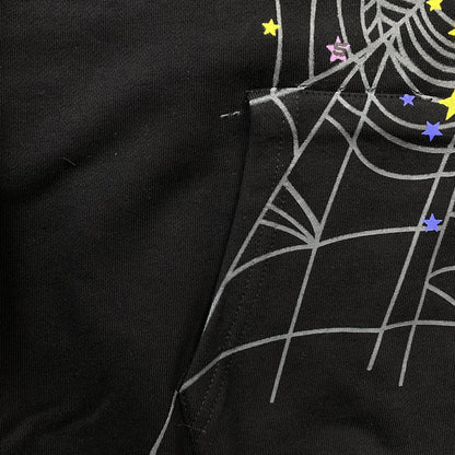 Sp5der PINK V2 Hoodie Black - Prime Reps