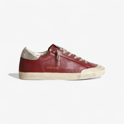 Superstar Sneakers In Nappa Leather With Perforated Star