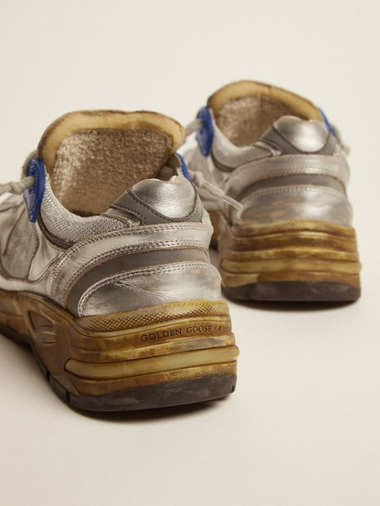 Women’s Silver Dad-star Sneakers