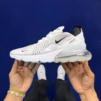 Nike Air Max with White/Black Swoosh: Monochrome Emblem