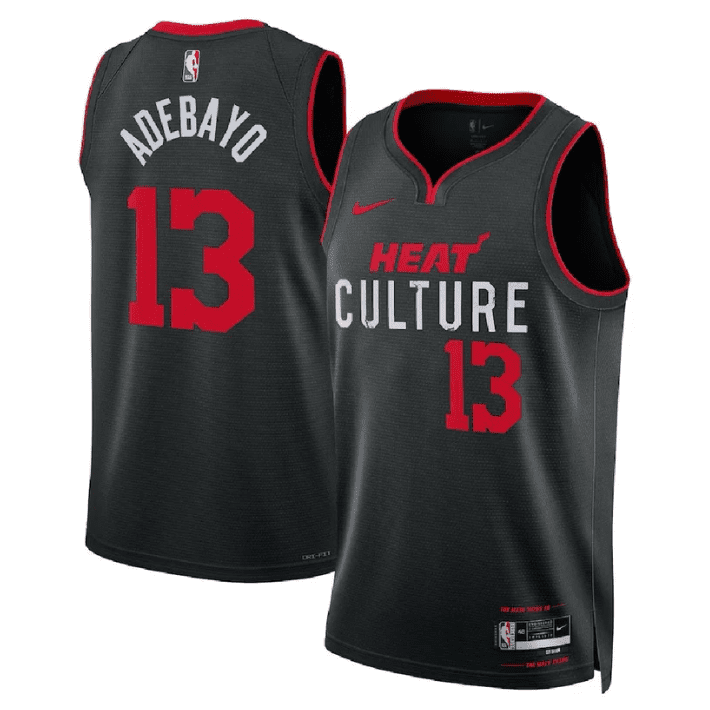 BAM ADEBAYO MIAMI HEAT 2023-24 CITY EDITION JERSEY - Prime Reps