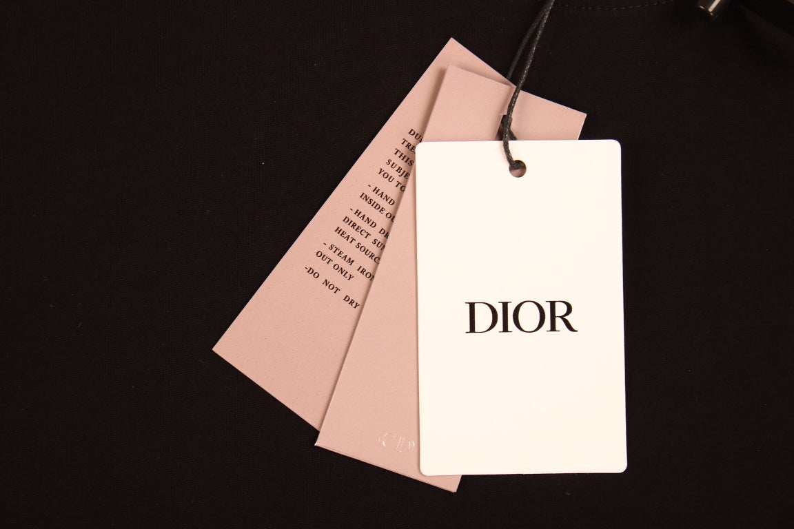 Dior T-Shirt with Floral CD Logo