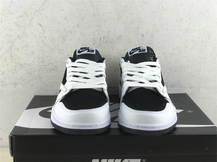 Air Jordan 1 Low WMNS "Black/White Reverse Swoosh"