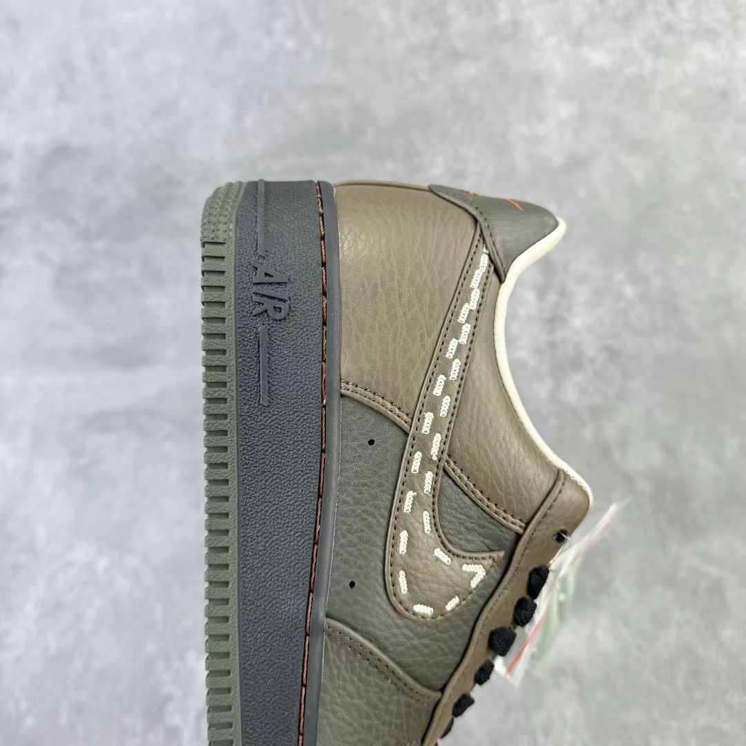 Nike Air Force 1 “Brown/Green” – Earth-Toned Icon