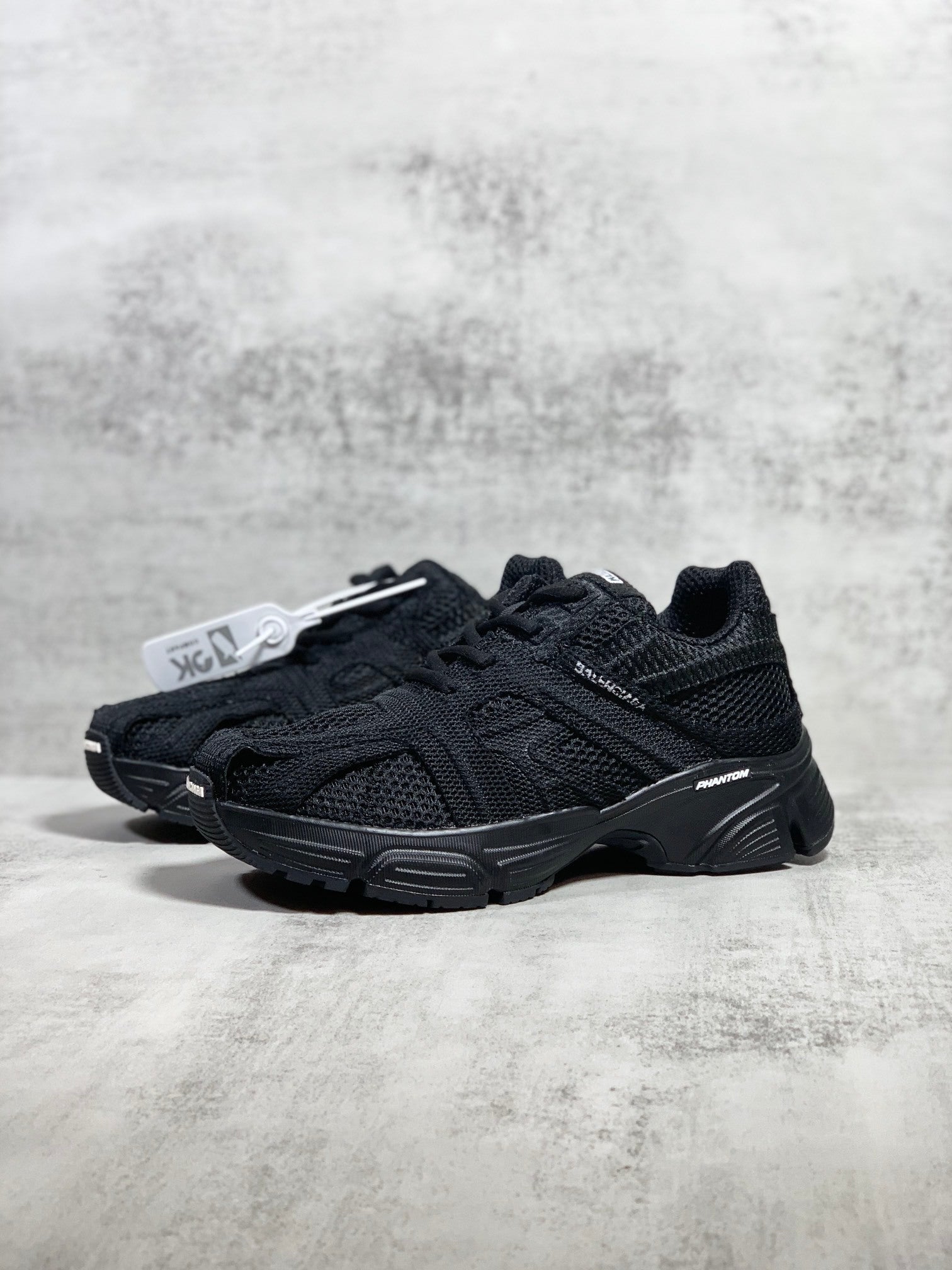 Balenciaga in Black: Monolithic Shadow
