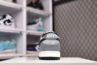 Nike Dunk Low "Black/White/Light Smoke Grey" – Monochrome Mastery
