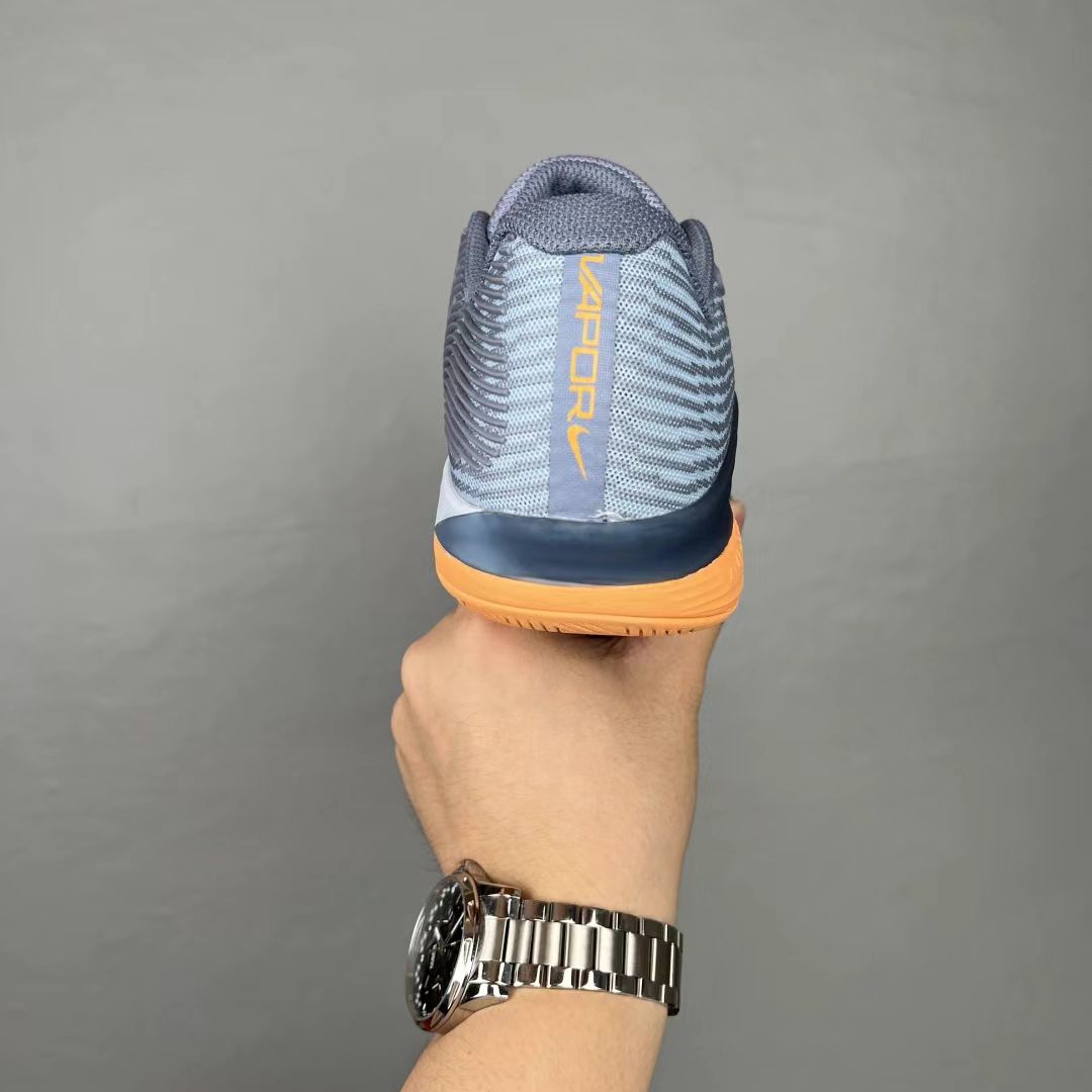 Nike Zoom Vapor 12 “Wolf Grey/Orange” – Hard Court Precision