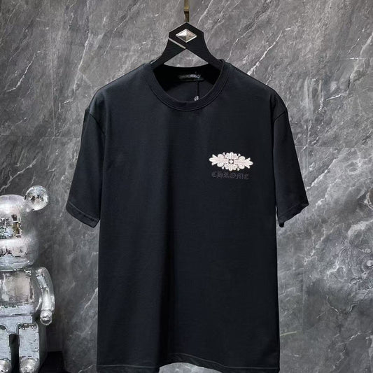 Chrome Hearts Classic Crewneck T-Shirt in Black/White
