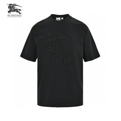 Burberry T-Shirt - Embroidered Knight Logo