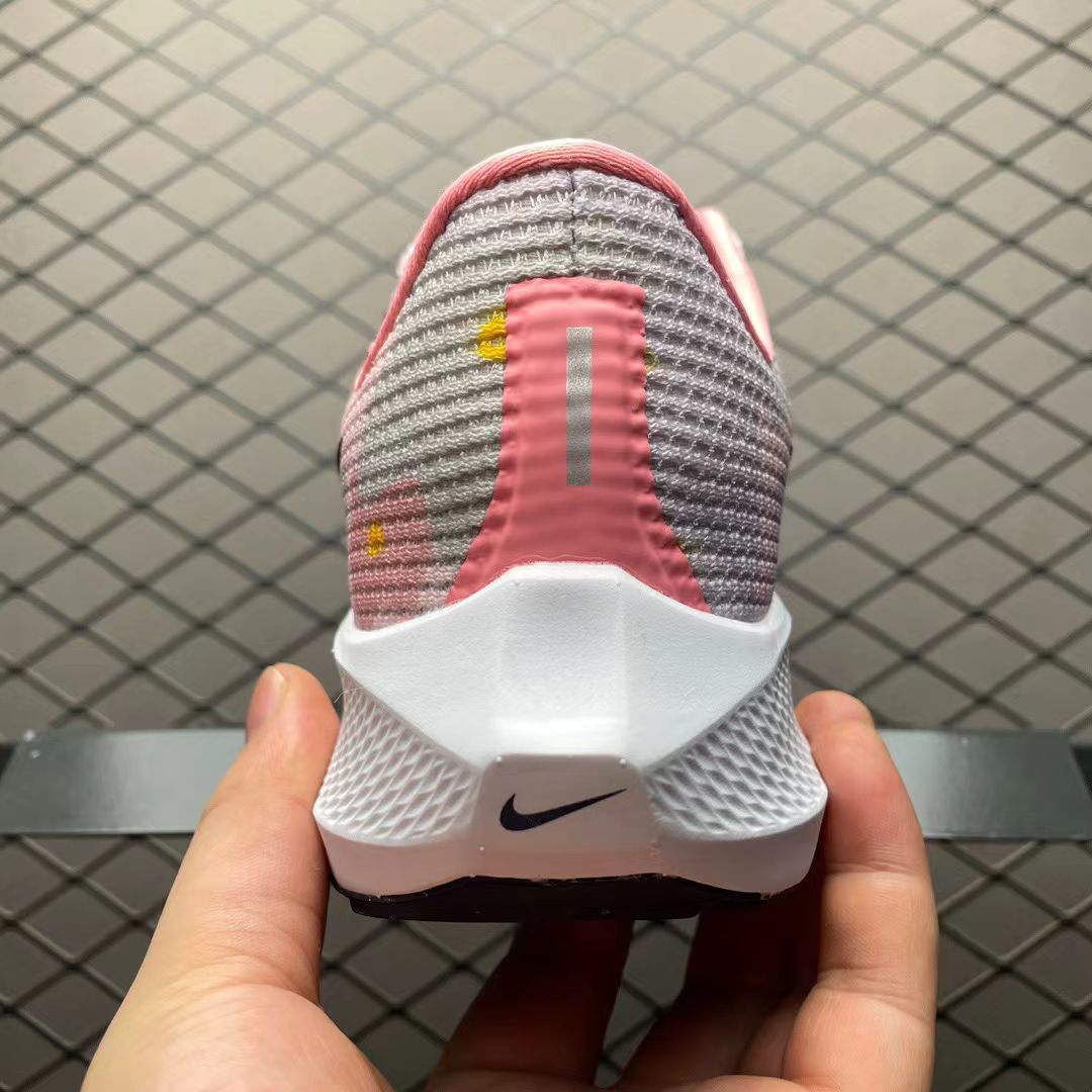 Nike Zoom Pegasus in Pink/White: Soft Power Ascent