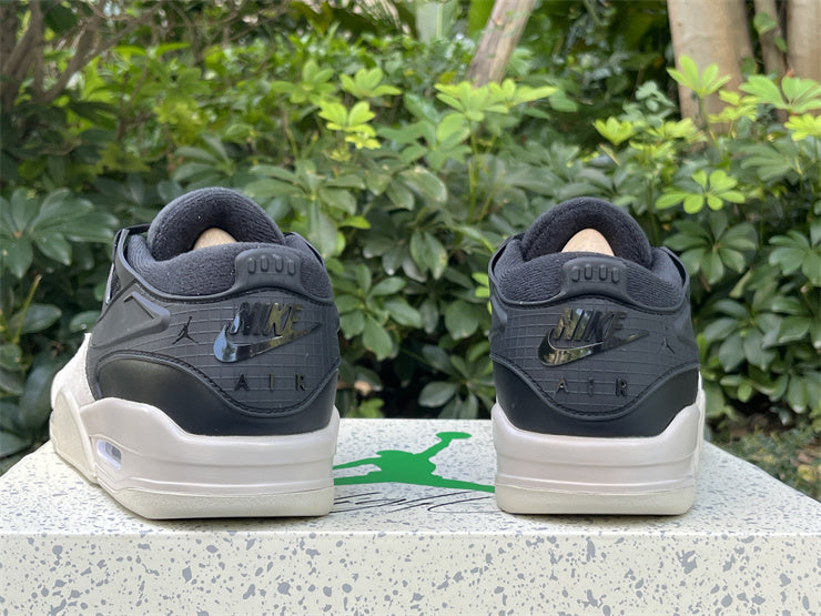 Air Jordan 4 Retro 'Black and Sail'