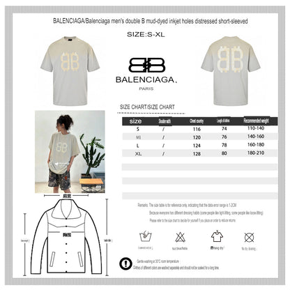 Balenciaga T-Shirt - Double B Graphic