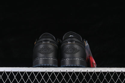 AIR JORDAN 1 LOW "BLACK / VARSITY RED"
