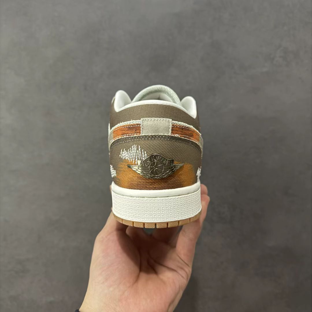 Air Jordan 1 Low “White/Brown” – Earthy &amp; Versatile